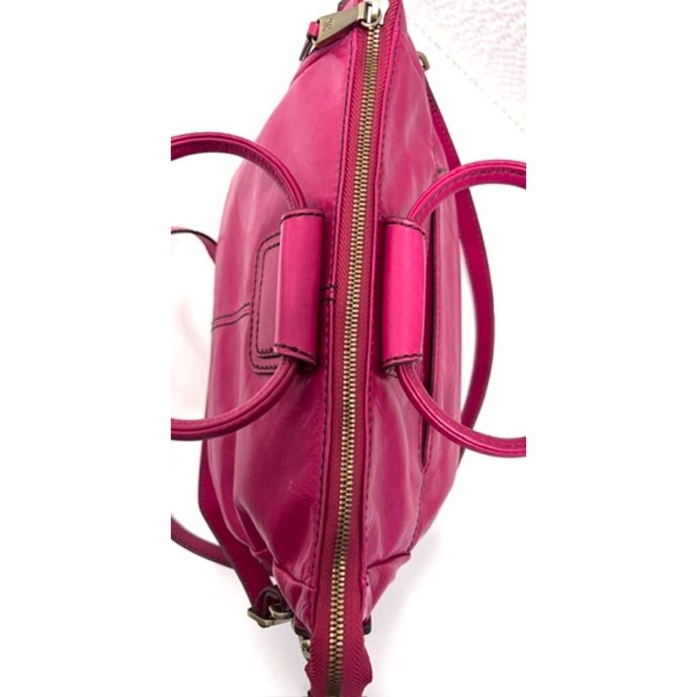HOBO Sheila Medium Satchel in Fuschia - Picture 4 of 11